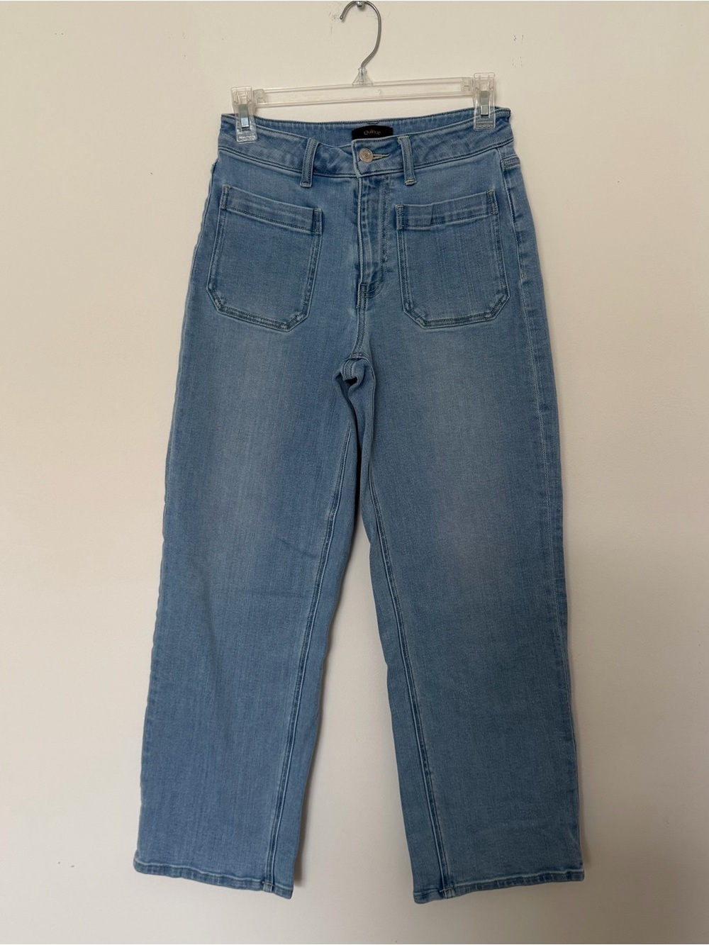 Quince wide leg jeans